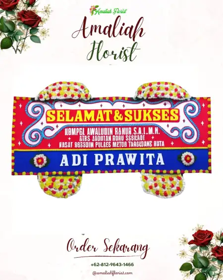 Papan Bunga Ucapan Selamat Sekayu