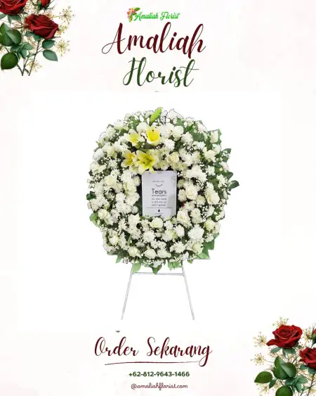 Krans Bunga Duka Sekayu